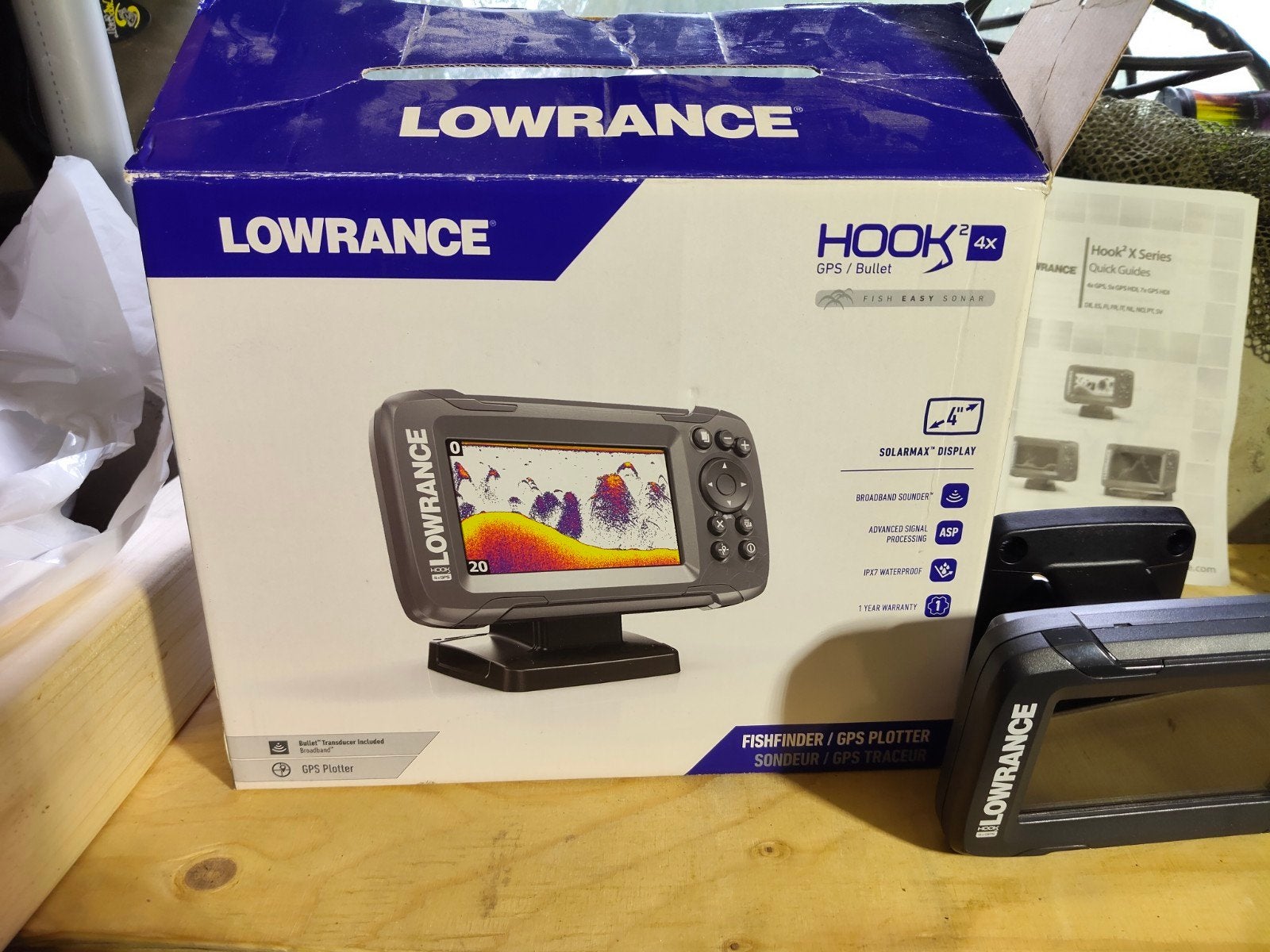 Lowrance HOOK2 4x Fishfinder/GPS Plotter, Ophalen of Verzenden