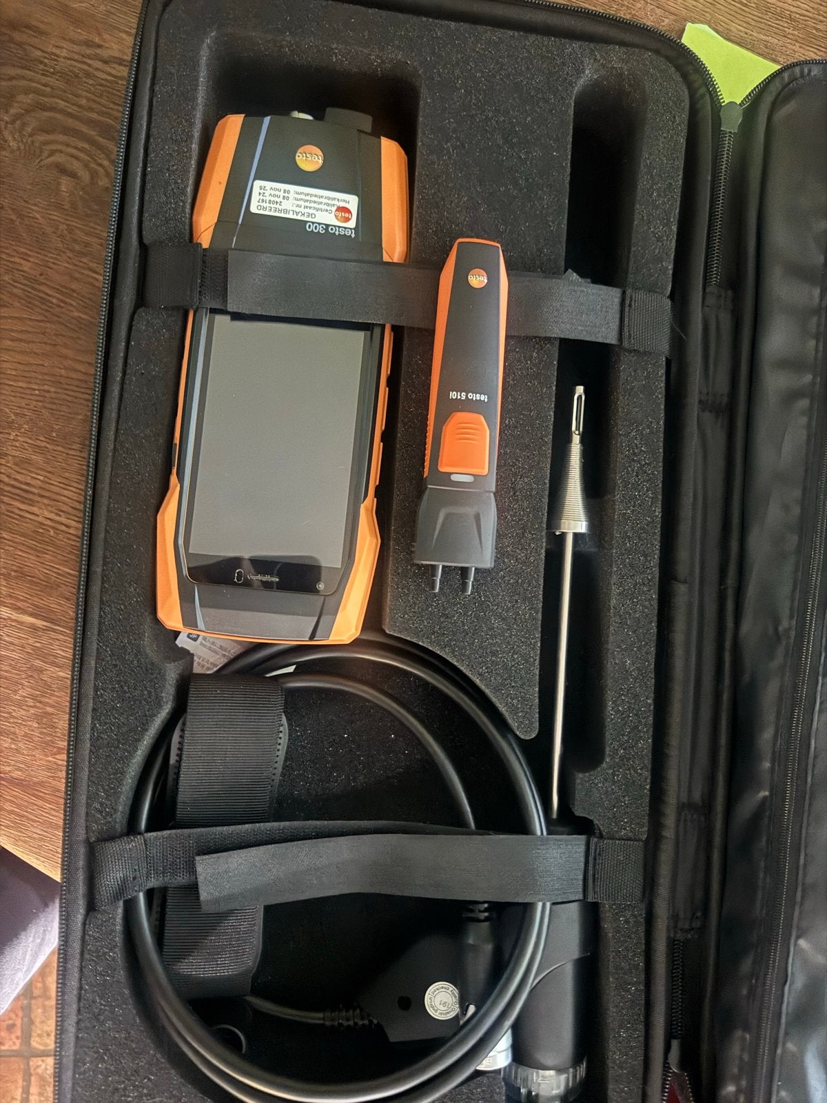 Testo 300 Rookgasanalyzer met druk meter en bluetooth!, Doe-het-zelf en Verbouw, Ophalen of Verzenden, Nieuw
