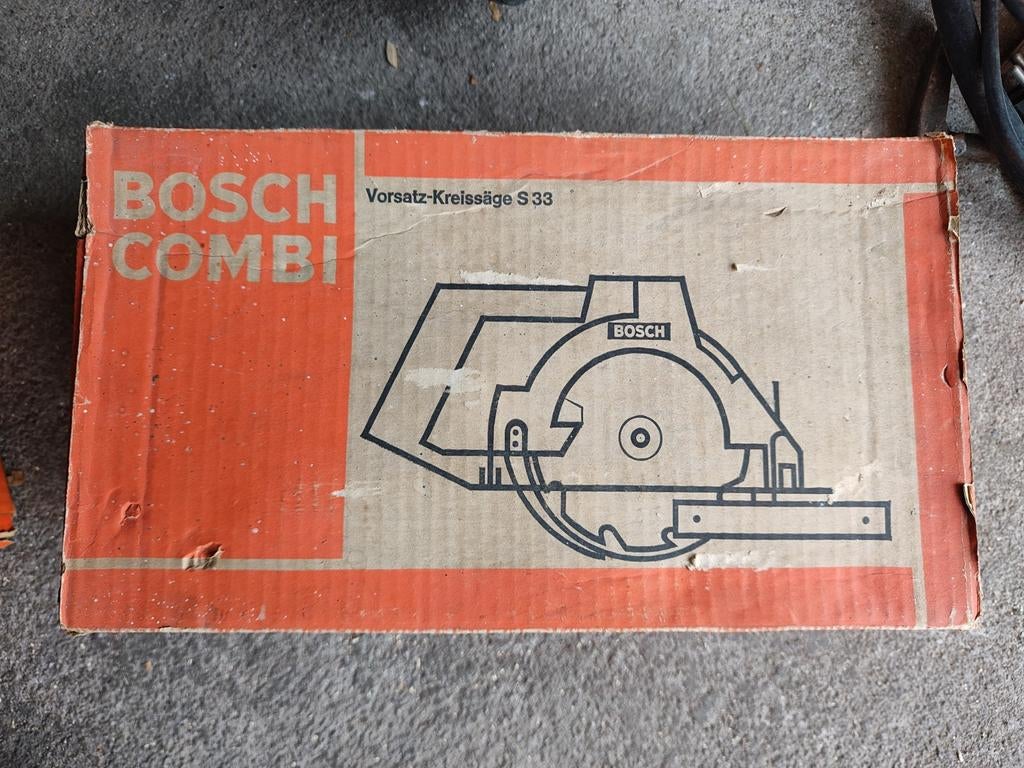 Bosch combi voorzetdeel S33 cirkelzaag gereedschap, Ophalen of Verzenden
