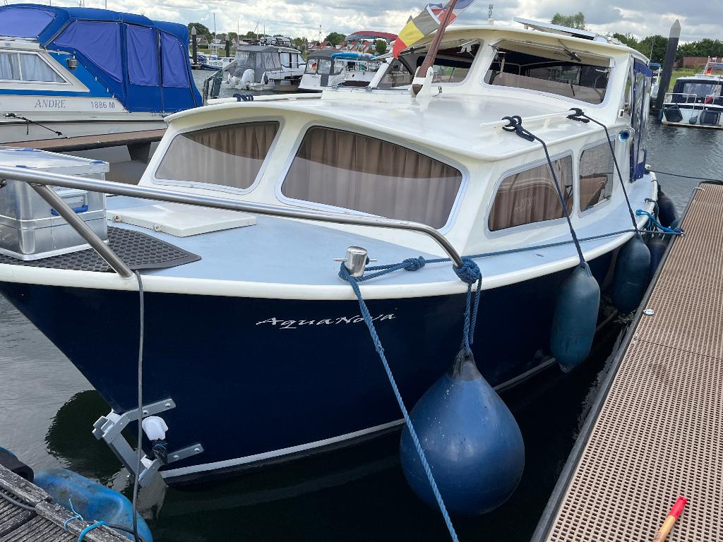 Tjeukermeercruiser 950 AK, Watersport en Boten, Motorboten en Motorjachten, Ophalen of Verzenden, Gebruikt, Diesel, Boegschroef