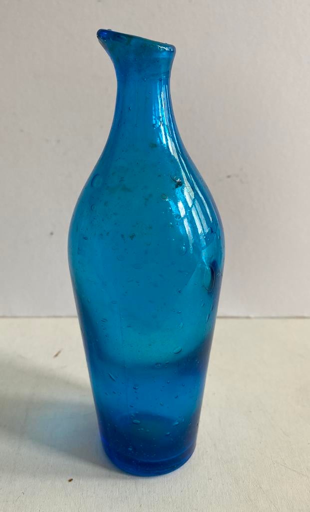 Bijenkorf gekleurd glas jaren 60, Overige kleuren, Ophalen of Verzenden, Minder dan 50 cm, Glas