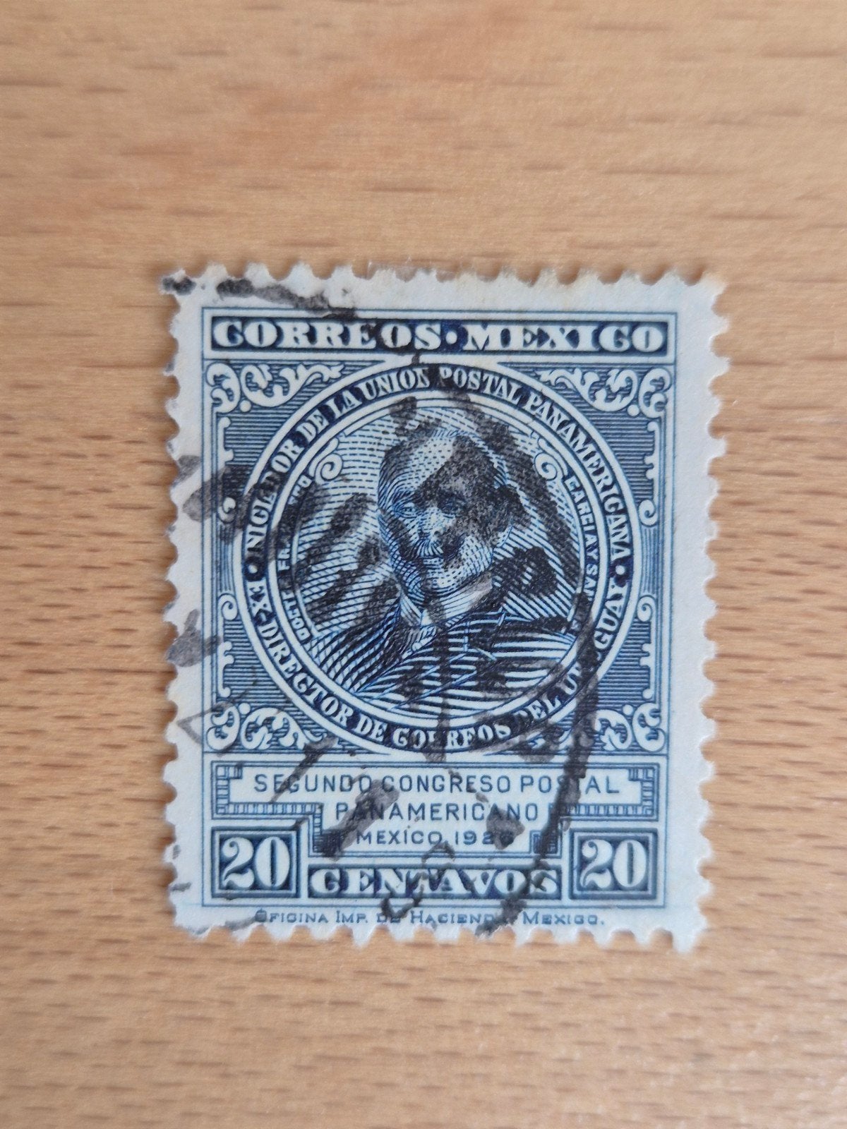 Mexico 1926 postcongres, Ophalen of Verzenden, Gestempeld, Midden-Amerika