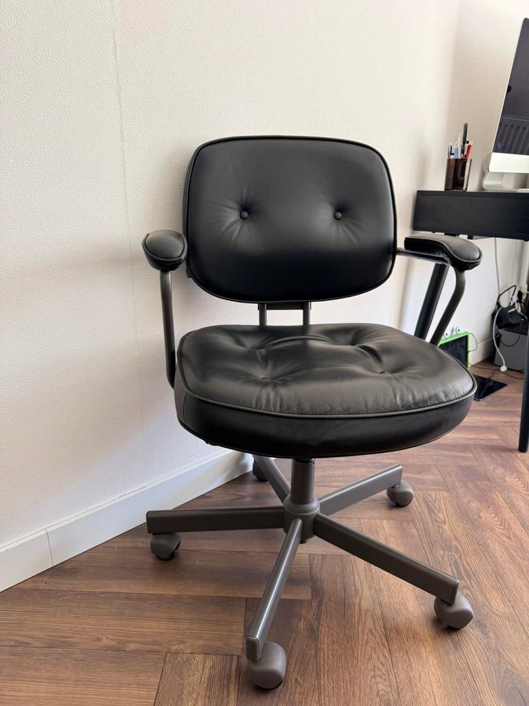 ALEFJÄLL ikea bureaustoel, Huis en Inrichting, Bureaustoelen, Ophalen of Verzenden, Zo goed als nieuw, Zwart