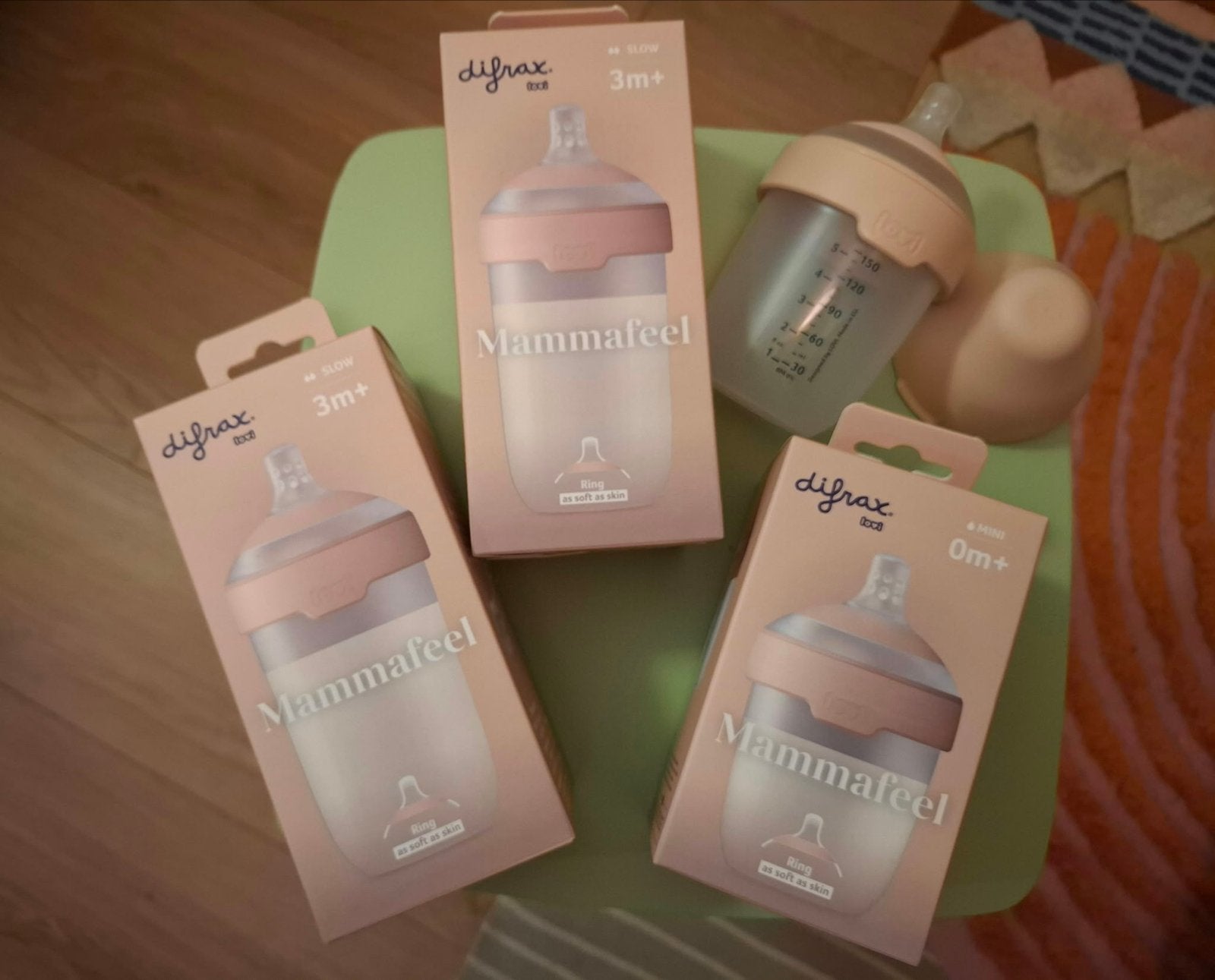 Difrax Mammalfeel Babyflessen - Nieuw en Zo goed als nieuw, Difrax, Nieuw, Ophalen of Verzenden, Babyfles