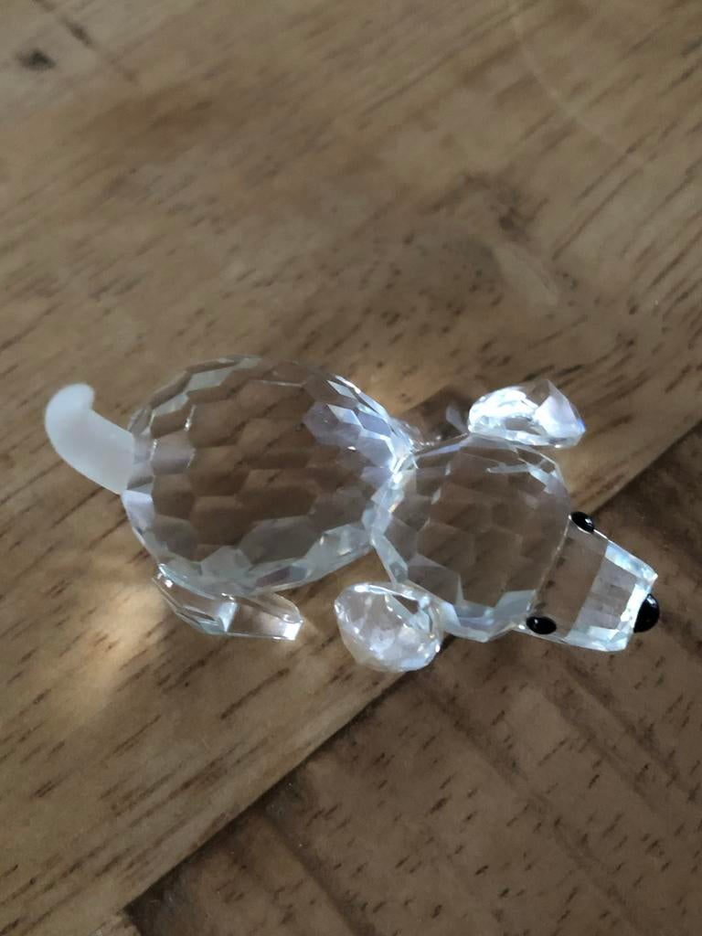 Swarovski Kristal Beagle - Speels en in Perfecte Staat, Verzamelen, Swarovski, Ophalen of Verzenden, Zo goed als nieuw, Figuurtje