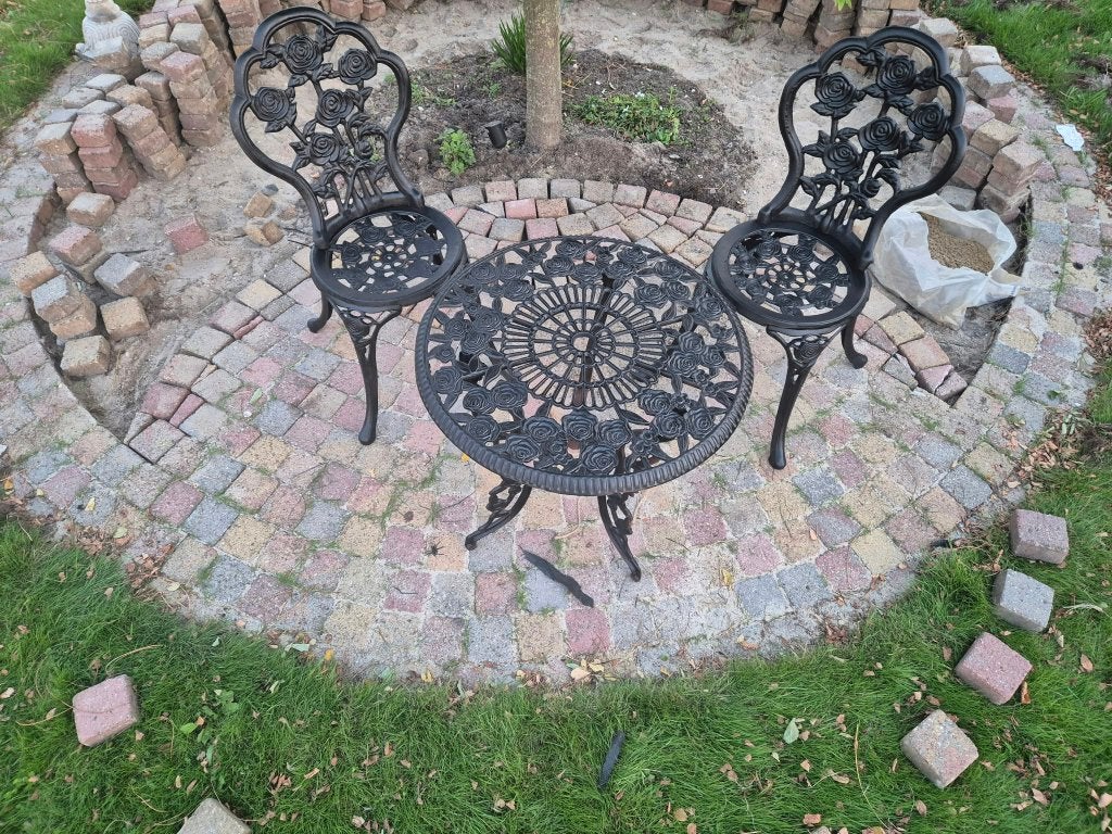 4/ 5m2 koppelstones, Ophalen, Gebruikt, Klinkers, Minder dan 5 m²
