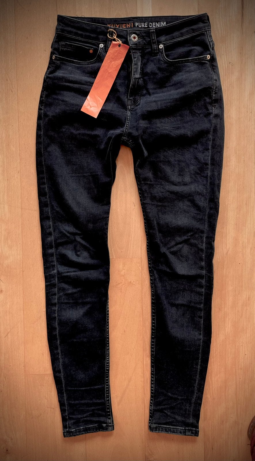 Kuyichi Roxette Super Skinny Organic / Bio jeans W28 L30, Ophalen of Verzenden, Zwart, W28 - W29 (confectie 36)