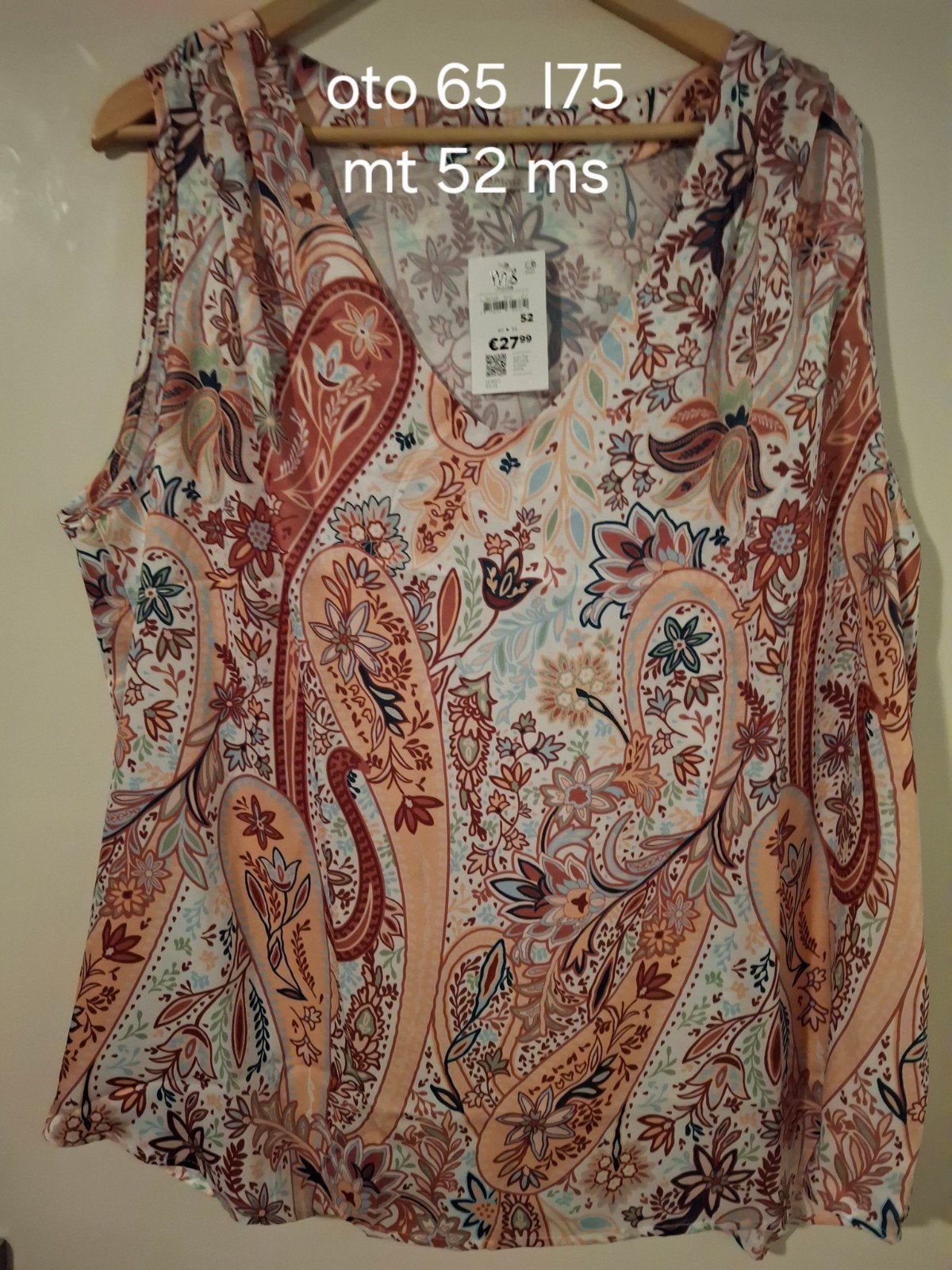 top mt 52, Kleding | Dames, Grote Maten, Meerkleurig, Nieuw, MS Mode, Shirt of Top