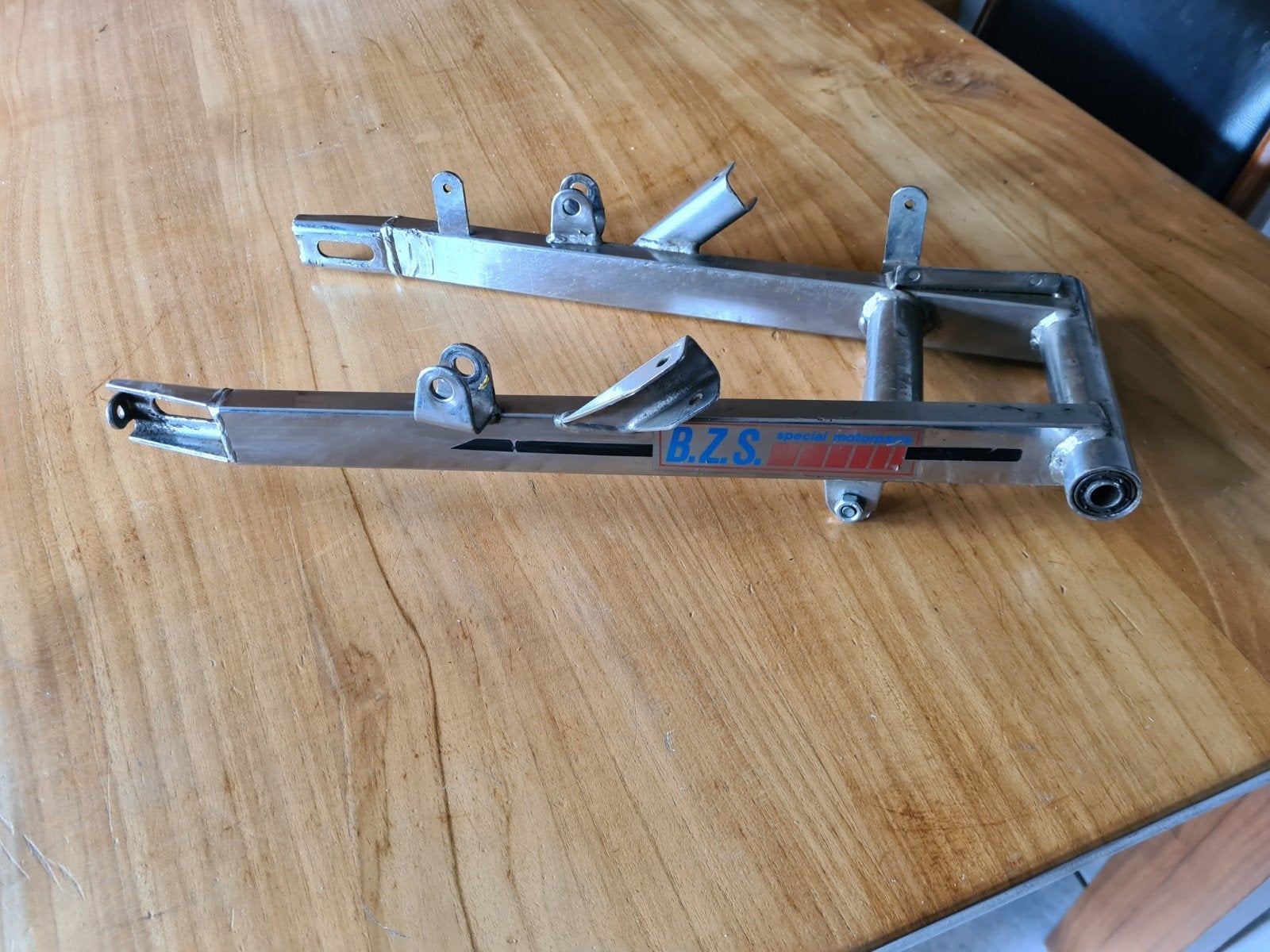 honda mt5 mt8 verzwaarde achterbrug fraai verchroomd, Ophalen of Verzenden, Nieuw, Overige merken
