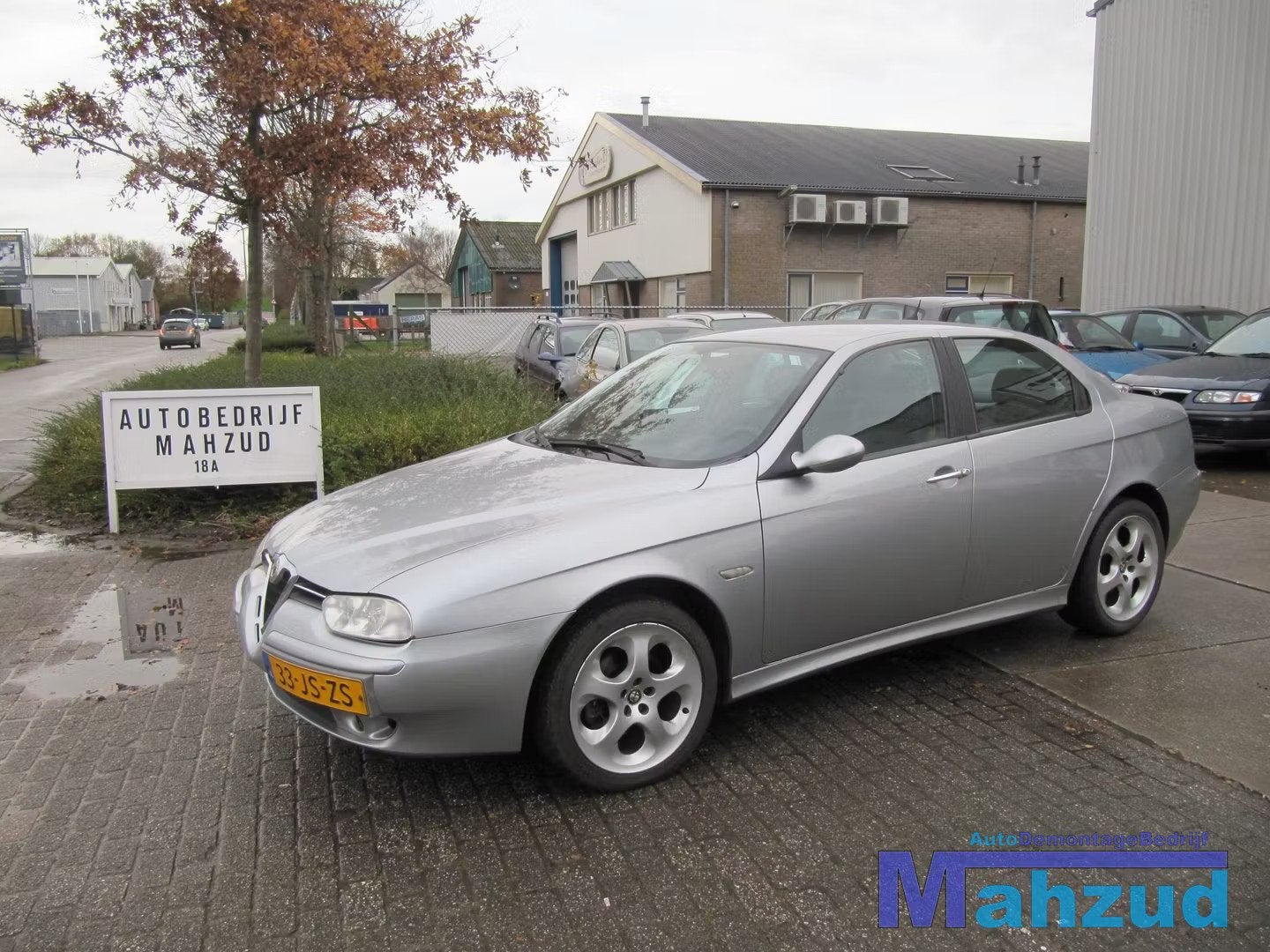 2002 ALFA ROMEO 156 links voor achter deur portier 694 grijs, Gebruikt, Dpofca@stellantis.com, Deur, Stellantis Europe S.p.A.