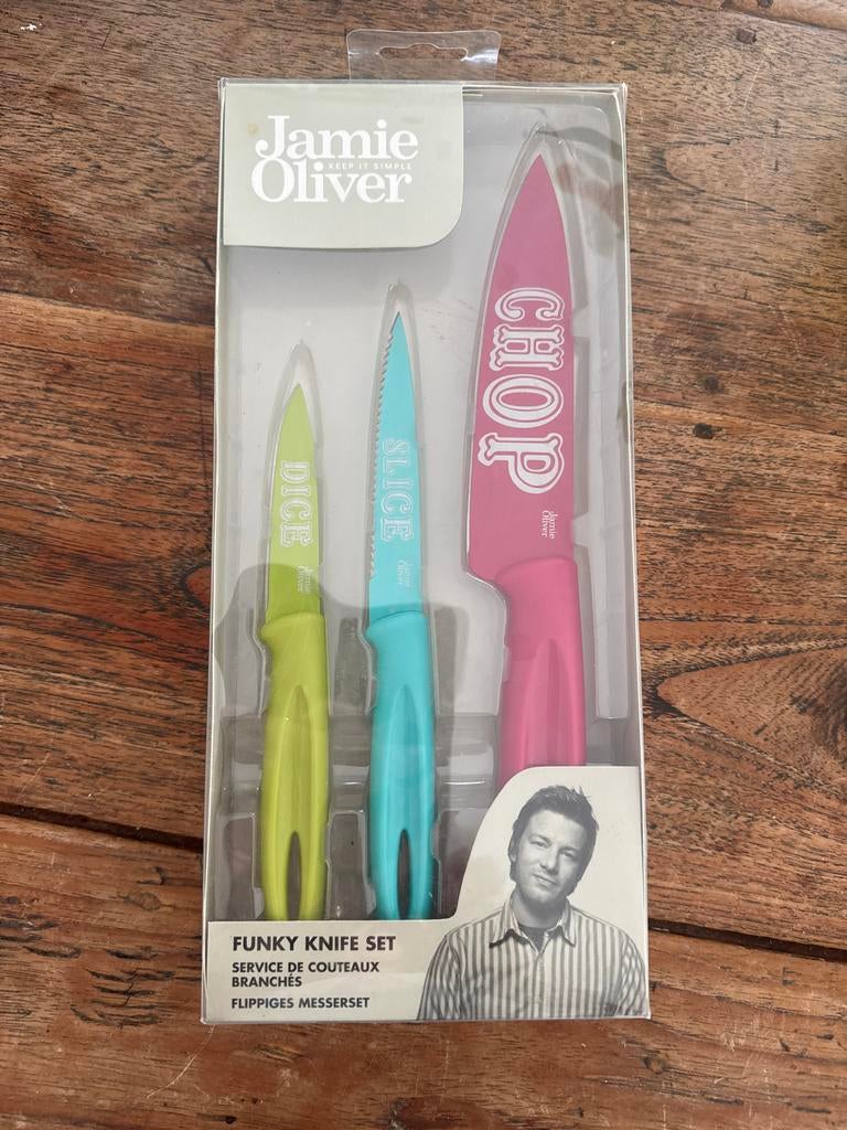 Jamie Oliver Funky Messenset - Nieuw in verpakking, Overige typen, Kunststof, Nieuw, Ophalen of Verzenden