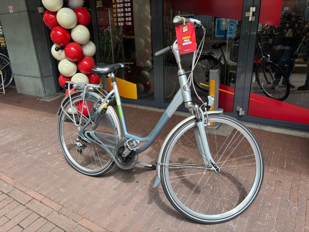 Fietshokje Raaks: Gazelle Medeo plus damesfiets 3x8S, Gebruikt, Velgrem, Versnellingen, Niet ingevuld