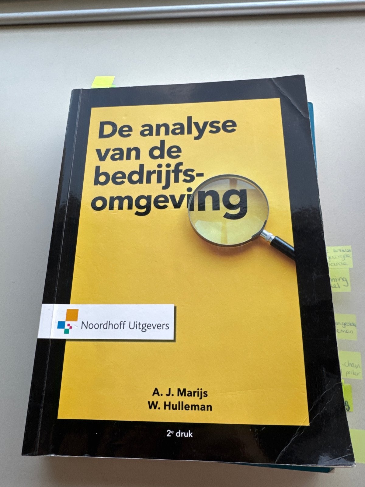 De analyse van de bedrijfsomgeving - A.J. Marijs & W. Hullem, Ophalen of Verzenden, Gamma, Gelezen, HBO