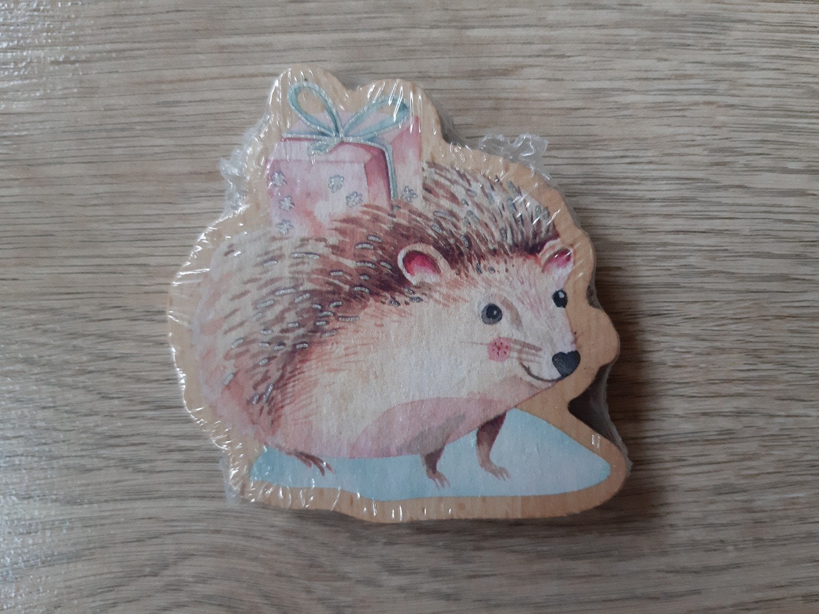 Stempel egel met kadootje, Ophalen of Verzenden, Nieuw, Houten stempel
