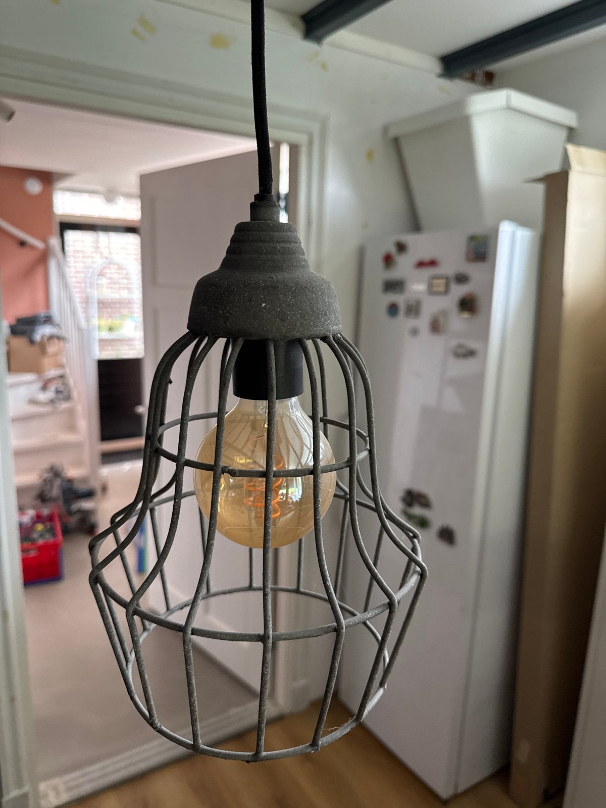 Industriële hanglamp Sissy Boy, Ophalen, Gebruikt, Metaal, E27 (groot)