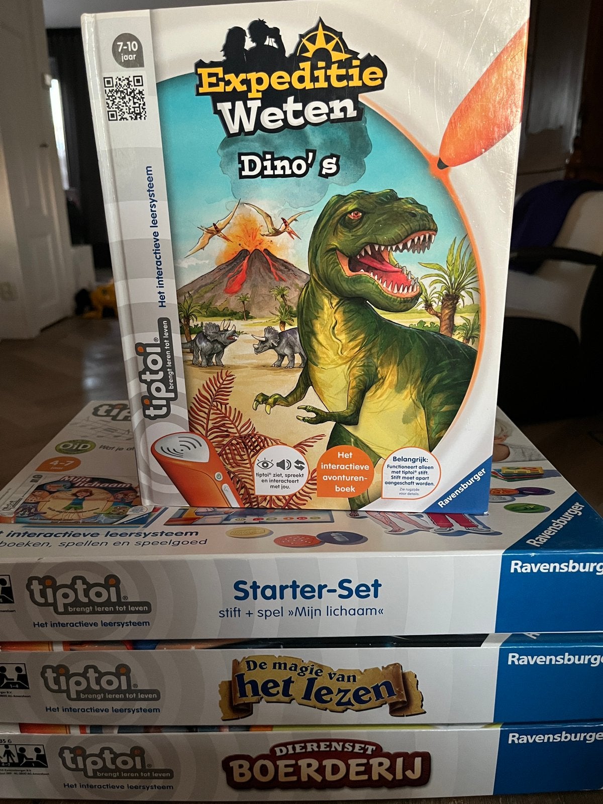 Tiptoi 3 dozen en 1 boek, ook eventueel per stuk, Ophalen, Gebruikt, Taal en Lezen, Met geluid