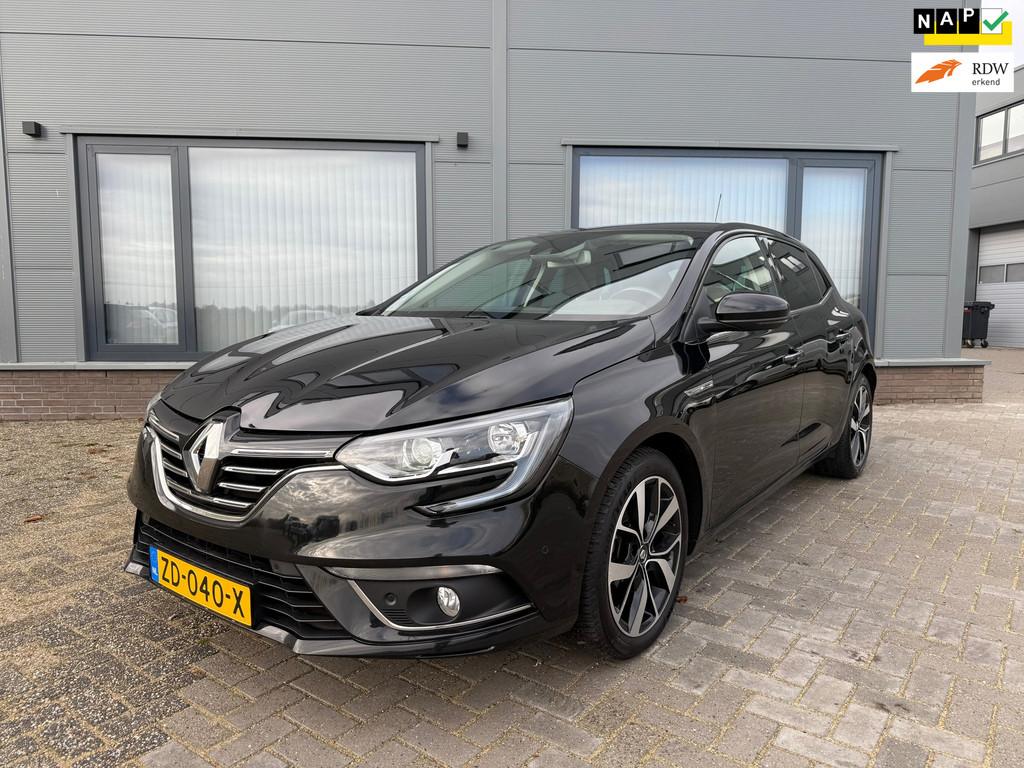 Renault Mégane 1.3 TCe Bose // 84 DKM NAP // PDC // Clima /, Voorwielaandrijving, 4 cilinders, Zwart, Origineel Nederlands