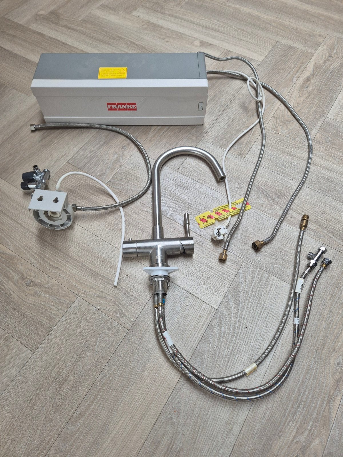 Franke kokendwaterkraan met boiler - gebruikt, Ophalen, Gebruikt, Rvs, Kraan