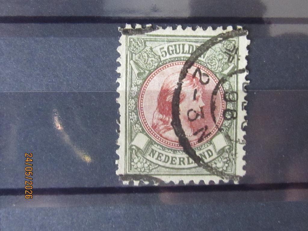 Nico Nederland 48 gestempeld 1896, Postzegels en Munten, Postzegels | Nederland, Ophalen of Verzenden, T/m 1940, Gestempeld