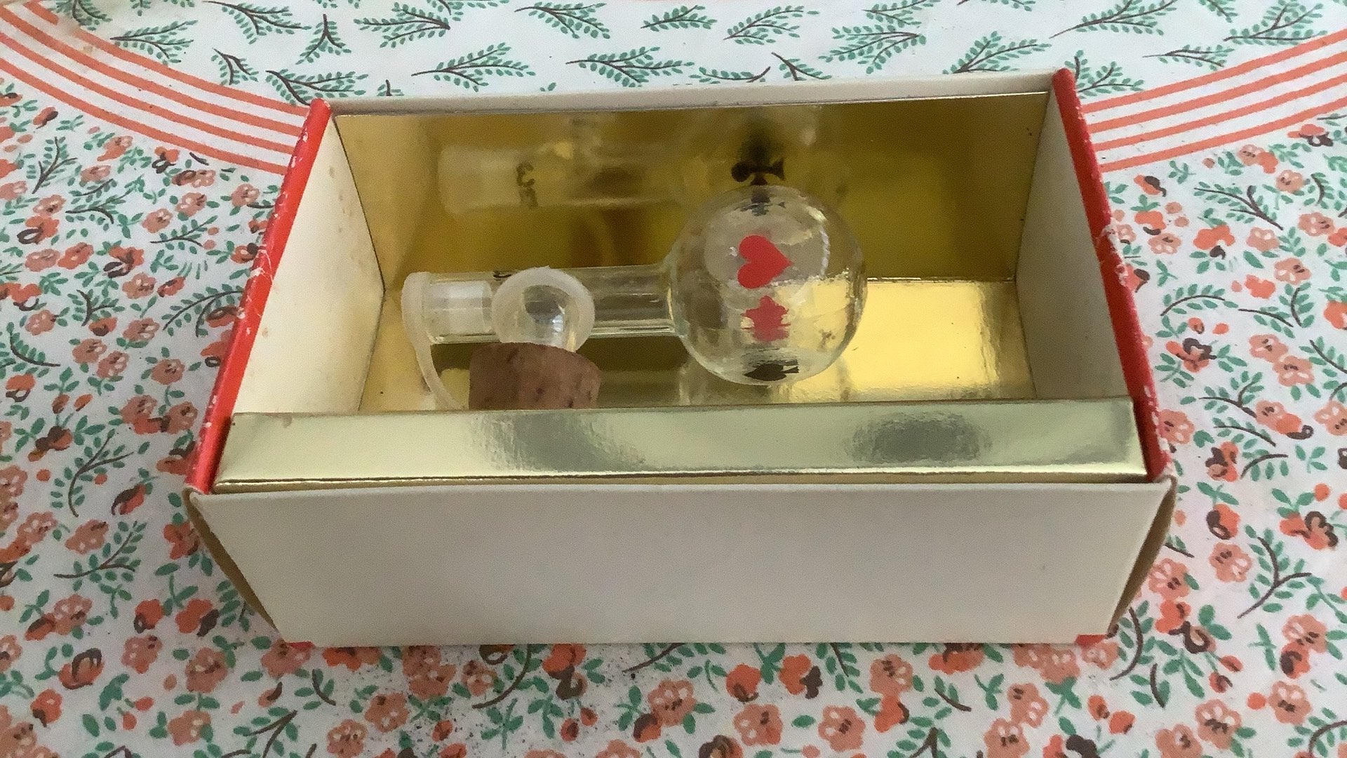 Doseer schenkdop voor op een fles. Zeer oud., Vintage, Gebruikt, Meerkleurig, Ophalen of Verzenden