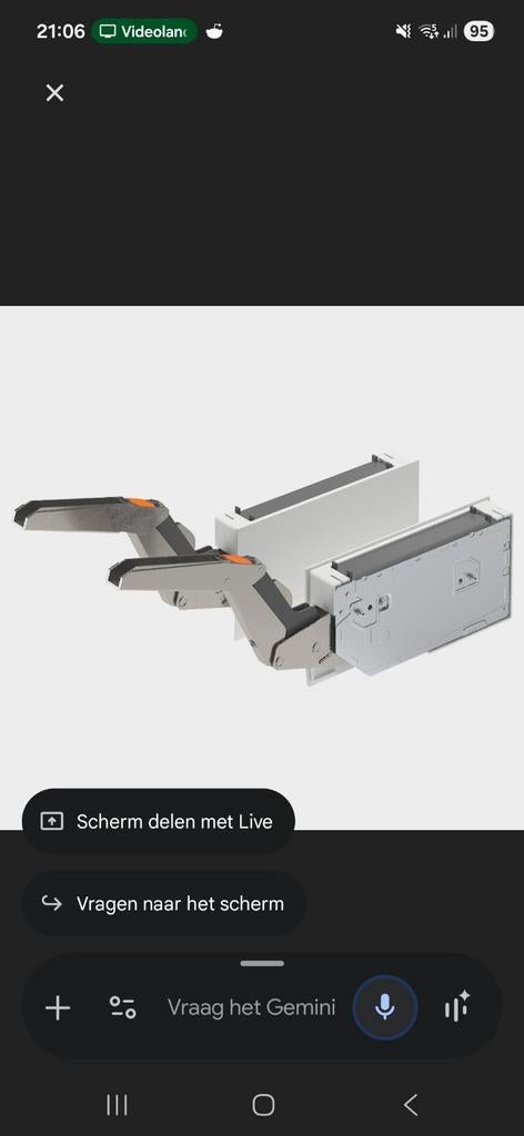Ikea Utrusta bovenkast scharnier, Ophalen of Verzenden, Nieuw, IJzer, Scharnier