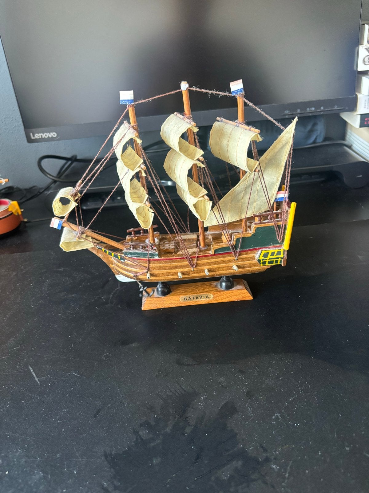 Gedetailleerd model VOC-schip Batavia, Verzenden, Zo goed als nieuw, 1:50 tot 1:200, Overige merken