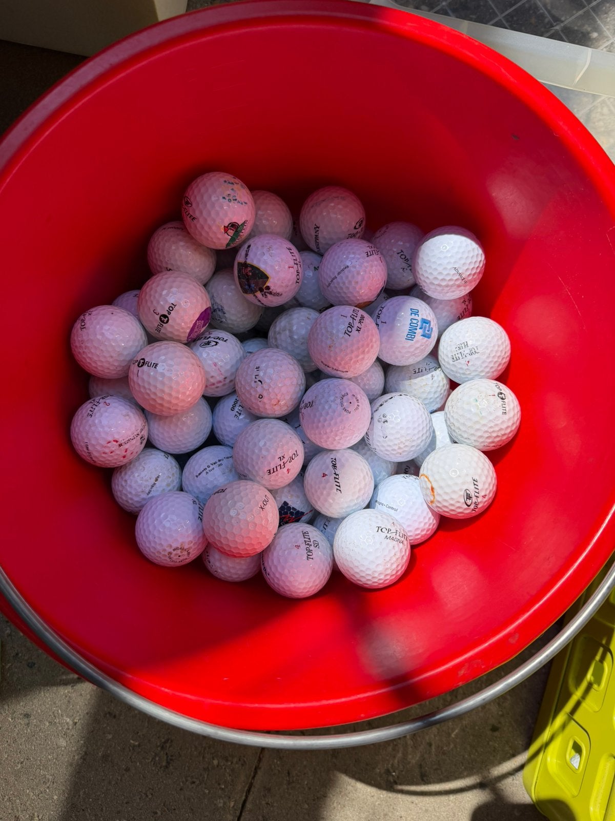 200 Top Flite golfballen, Overige merken, Gebruikt, Bal(len), 6603EB