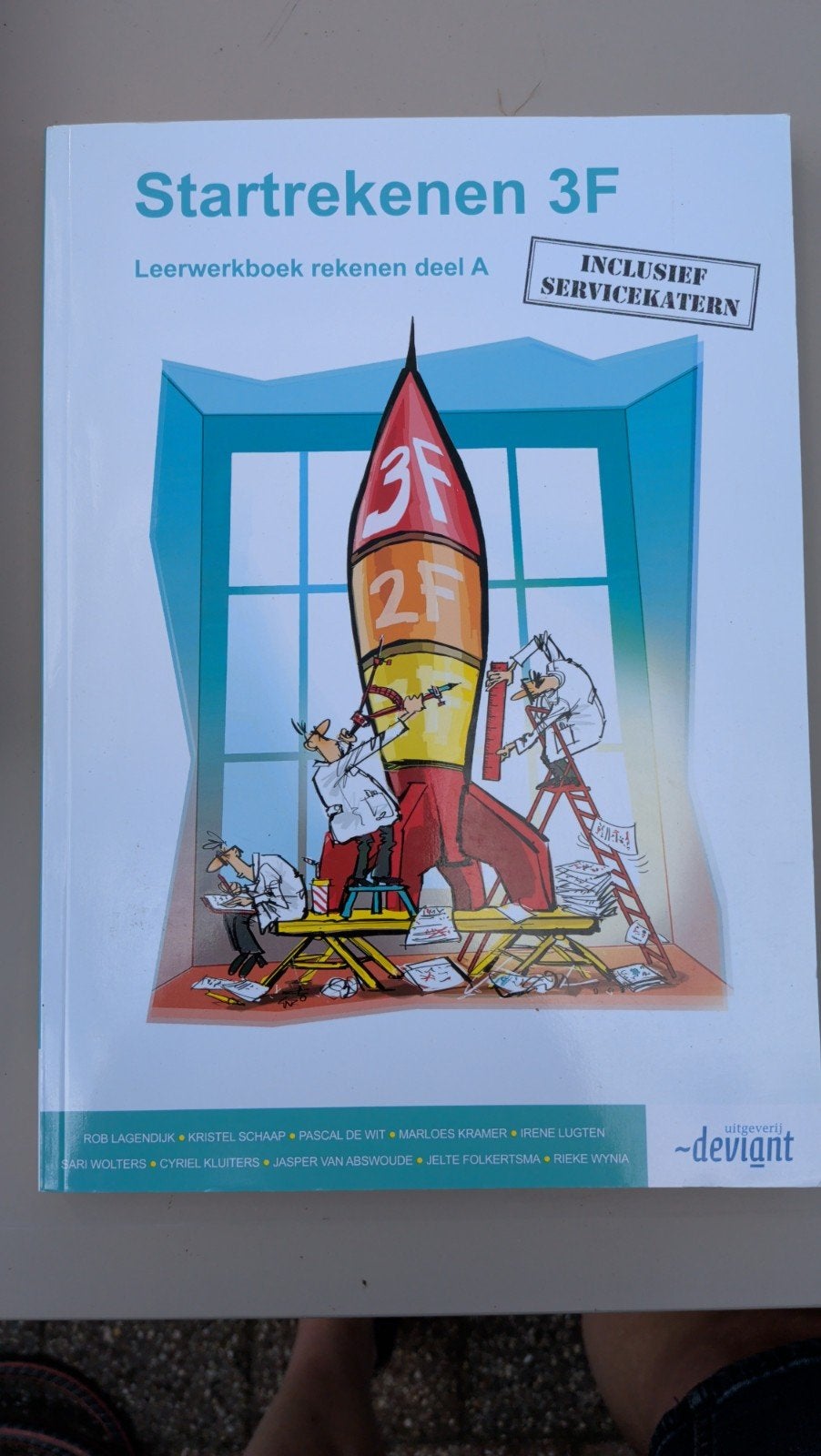 Startrekenen 3F Leerwerkboek rekenen deel A, Ophalen of Verzenden, Zo goed als nieuw, Overige niveaus, Wiskunde A