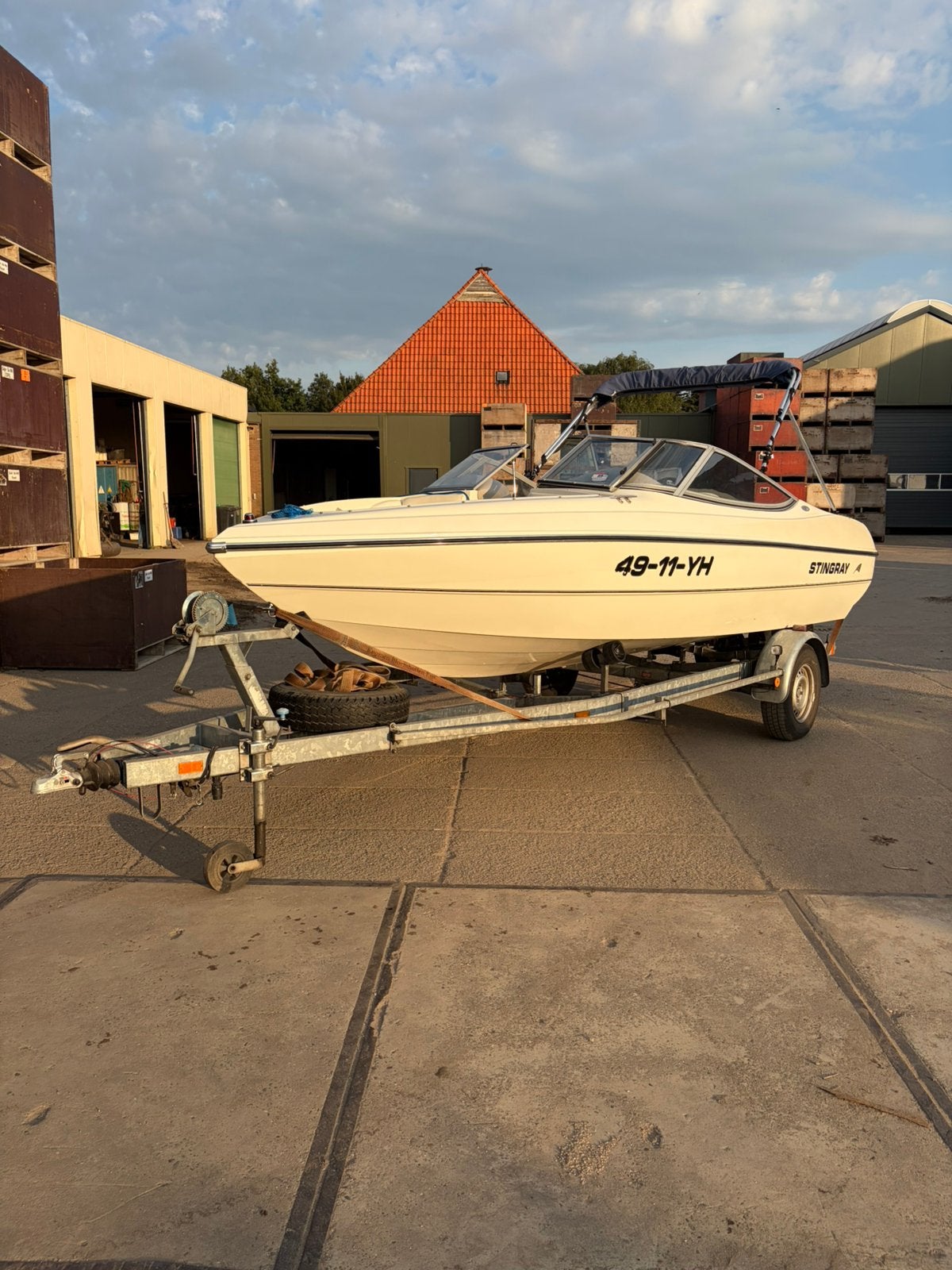 Stingray 180RX, Ophalen, Binnenboordmotor, 120 tot 200 pk, Zo goed als nieuw