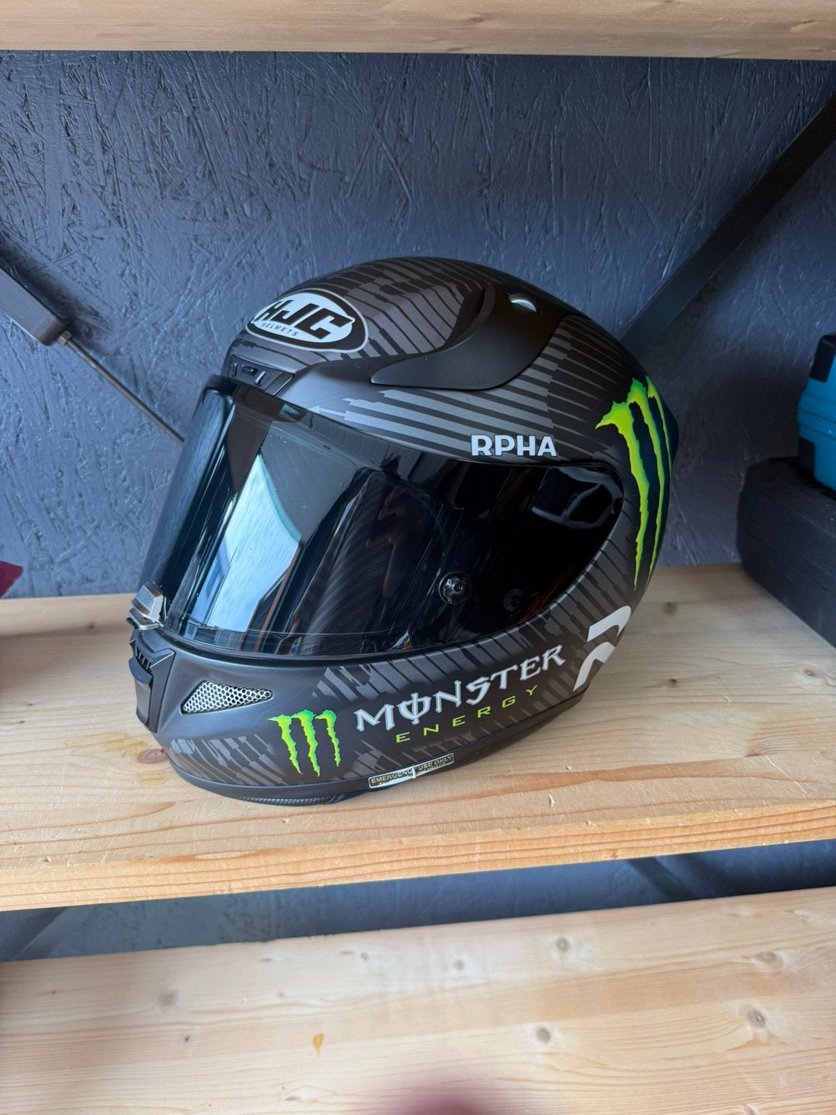 Hjc rpha 11 monster  edition maat s, Ophalen, Tweedehands, Integraalhelm, HJC