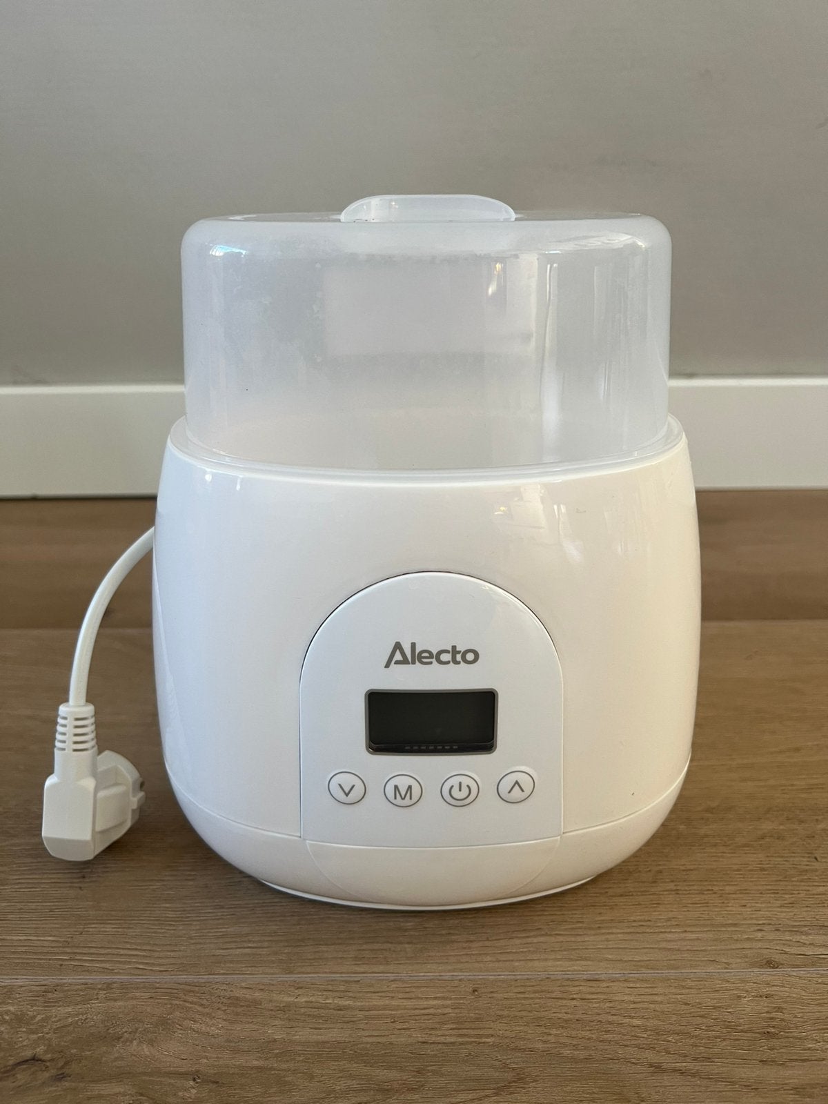 Alecto dubbele flessenwarmer, Ophalen, Zo goed als nieuw, Flessen- of potjesverwarmer, Alecto