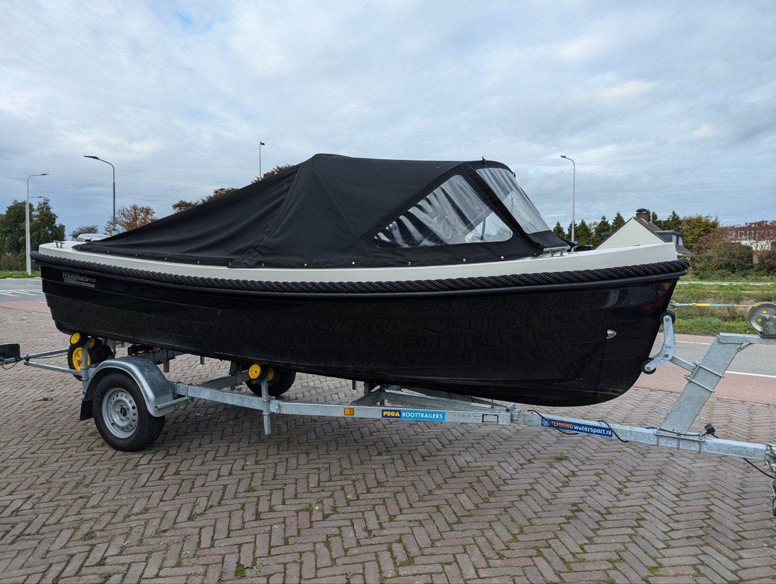 Sloep Waeghals 499LX incl. trailer, Ophalen, Rondzit, 1.80 meter, Buitenboordmotor