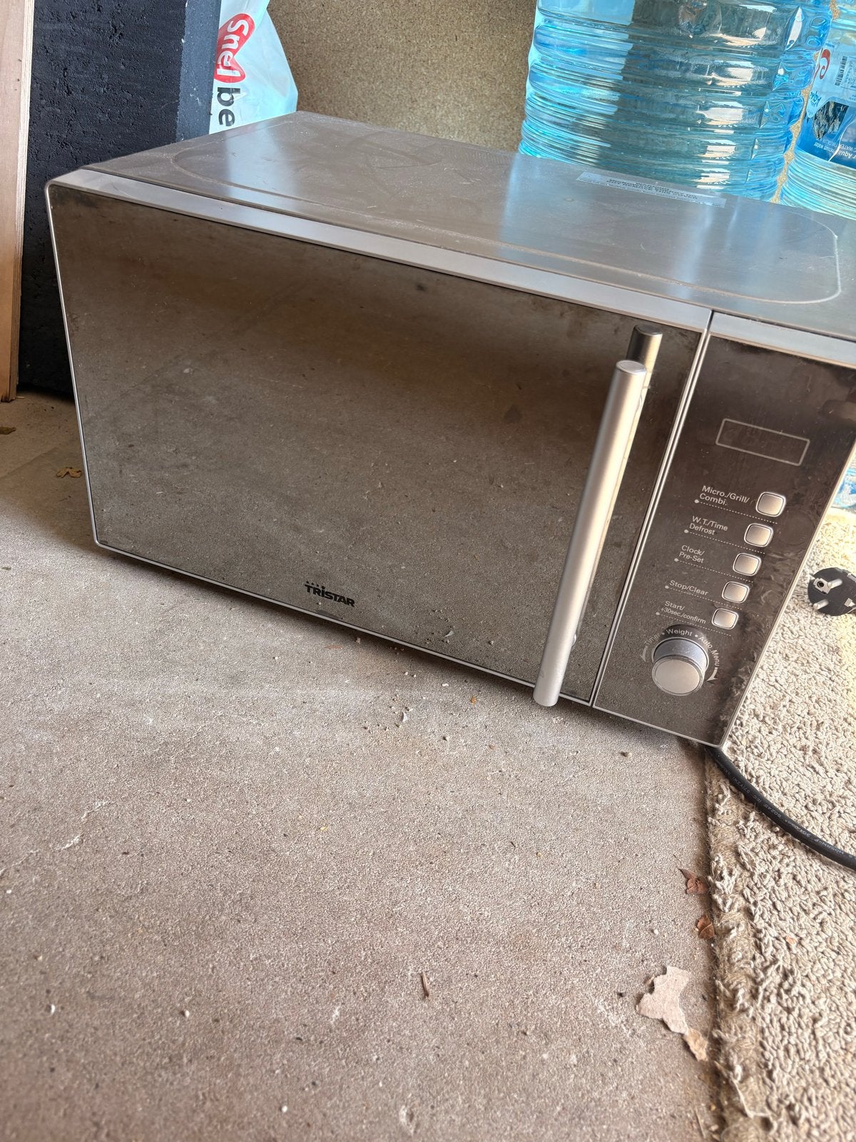 Tristar magnetron 20 liter zo goed als nieuw, Ophalen, Gebruikt, Magnetron, Draaiplateau