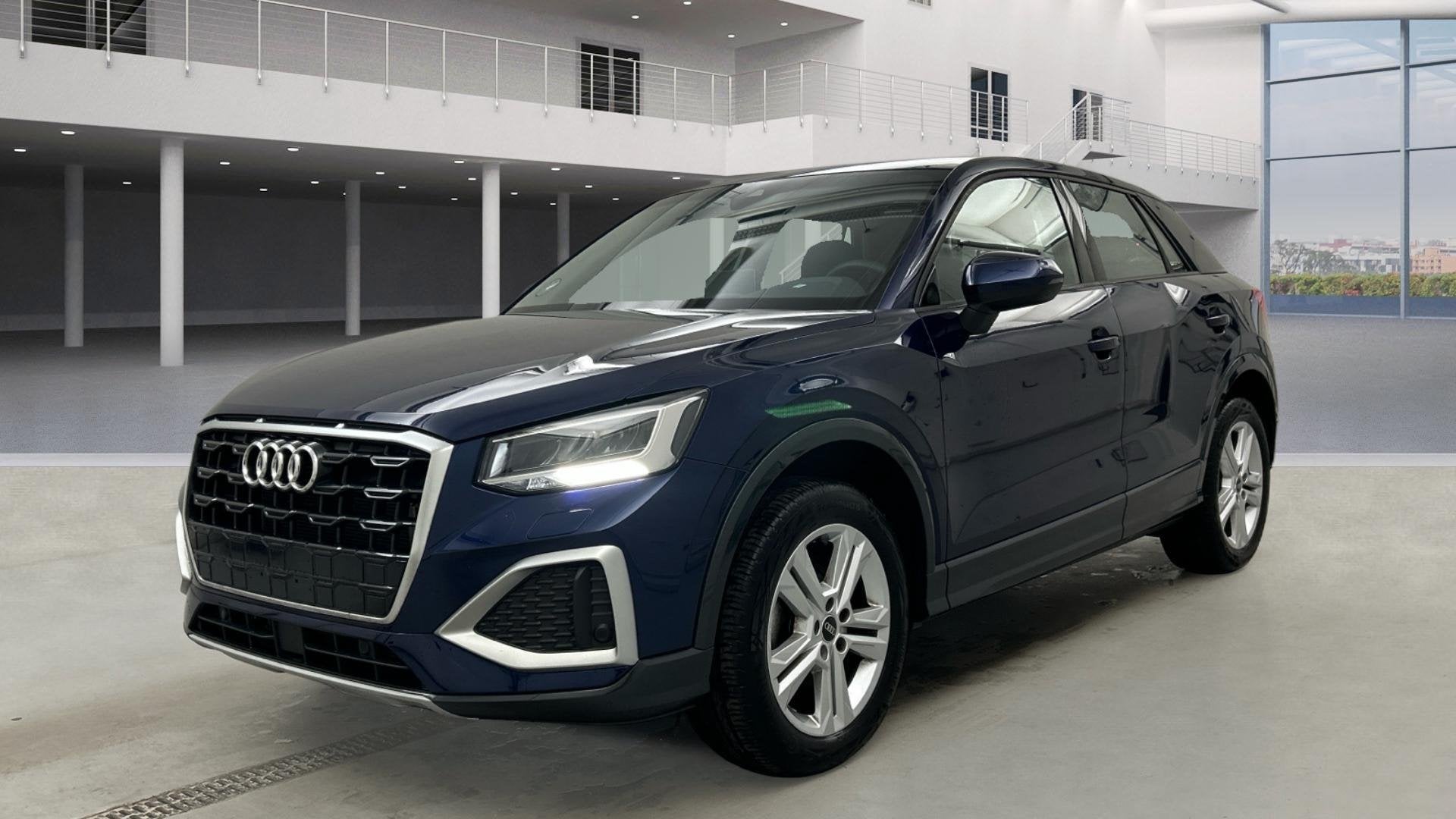 Audi Q2 35 TFSI Advanced edition, Auto's, 12 maanden, Stof, 4 cilinders, Blauw