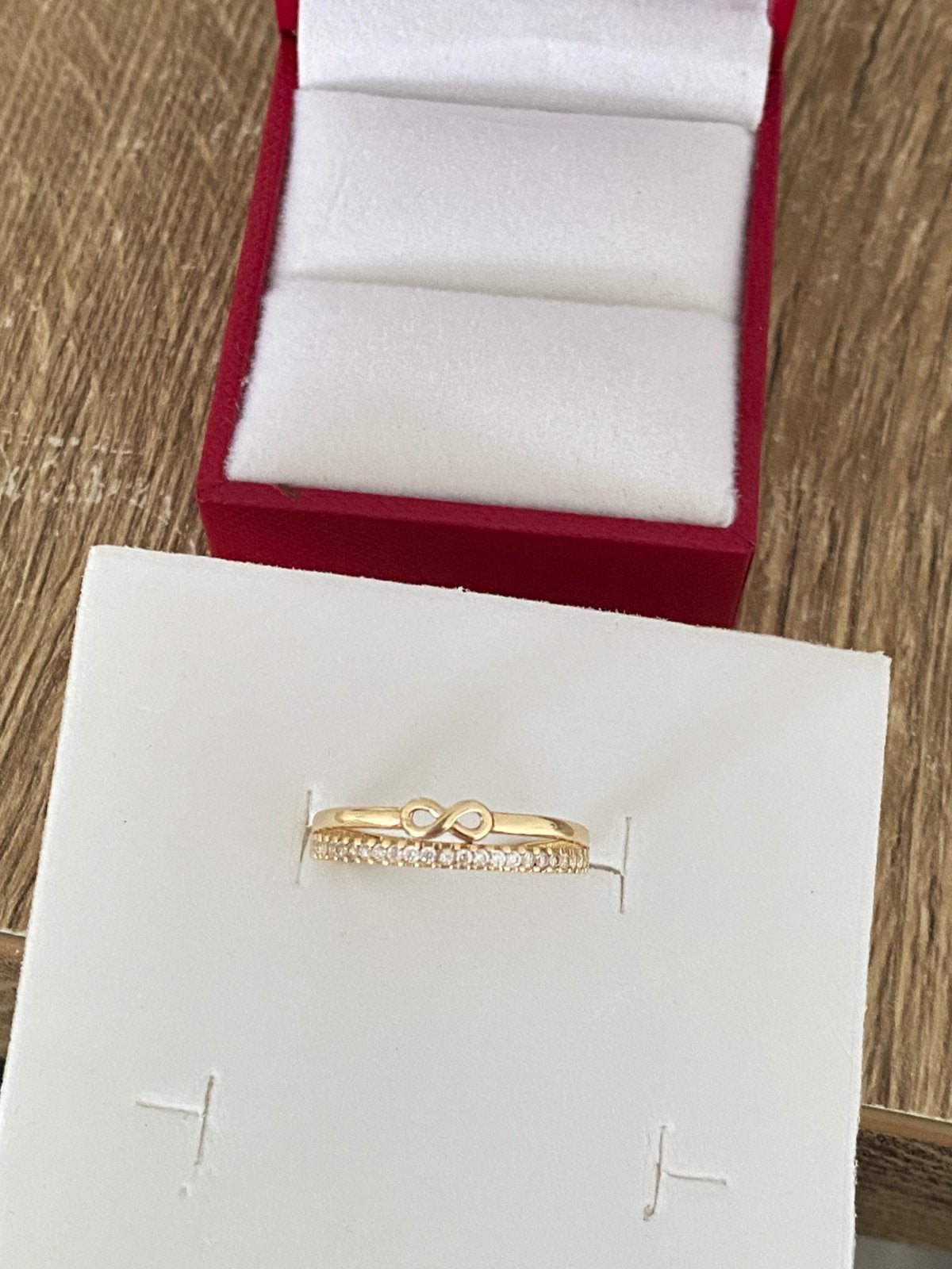 Mooie 14 karaat gouden ring 585 goud, Nieuw, Ophalen of Verzenden, Met edelsteen, Dame
