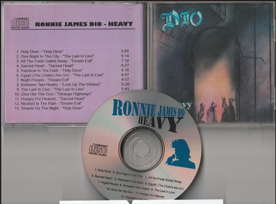 Dio - Ronnie James Dio - Heavy - Unofficial Release, Ophalen of Verzenden, Zo goed als nieuw