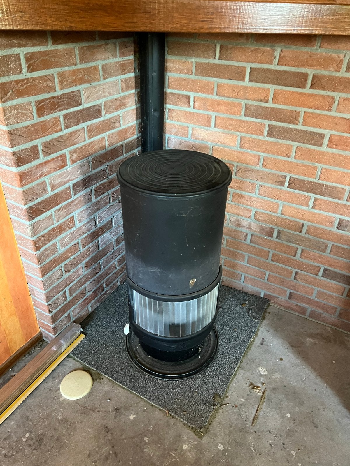 Gebruikte gaskachel - Vrijstaand, Ophalen, Gebruikt, Gas, Vrijstaand