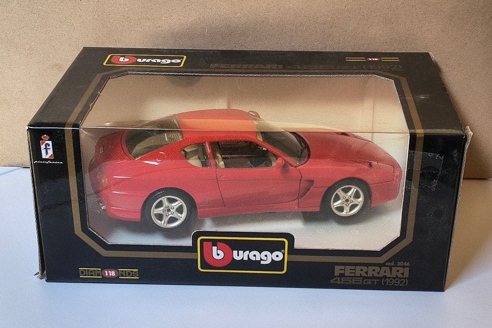 Burago Ferrari 355 GT, Ophalen of Verzenden, Nieuw, Auto, Bburago