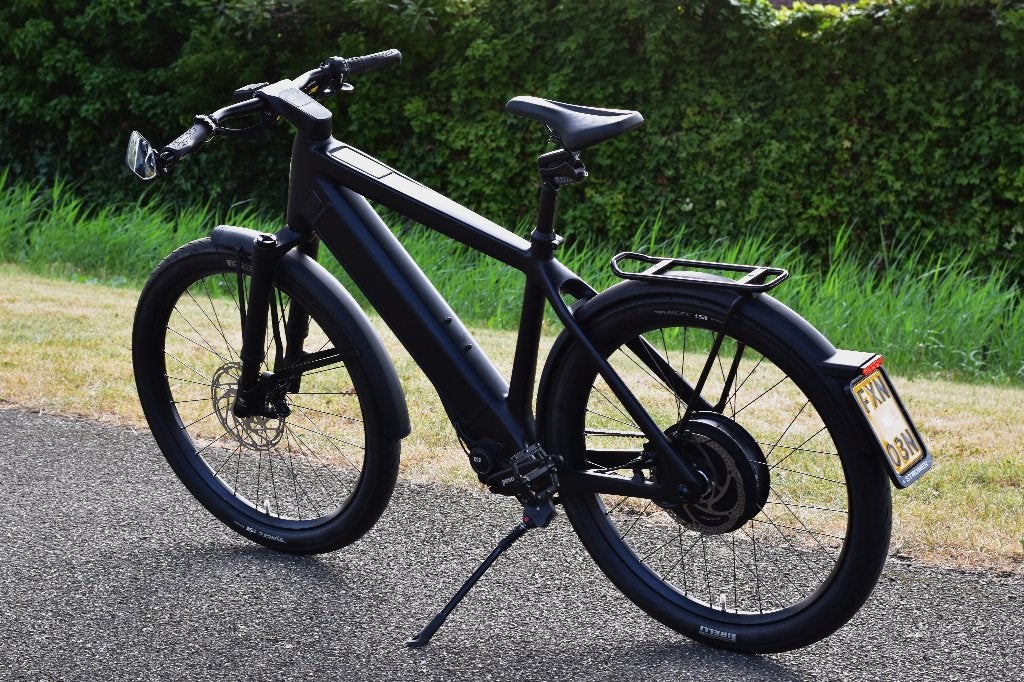 STROMER ST3 Sport Pinion maat L (geveerd), Ophalen, Zo goed als nieuw, Stromer, 50 km per accu of meer
