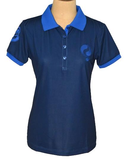 Nieuwe Quick 1905 GOLF dames polo, shirt, blauw, Mt. M, Verzenden, Nieuw, Kleding, Overige merken