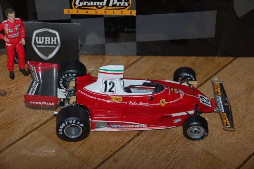 1:18 FERRARI F1 312T NIKI LAUDA #12 Exoto /Figure WRH, Verzenden, Zo goed als nieuw, Auto, Overige merken