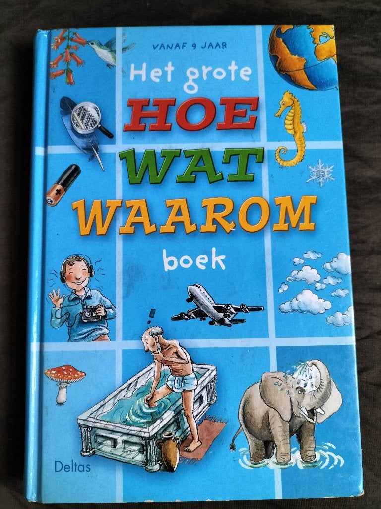 Het grote Hoe Wat Waarom boek (vanaf 9 jaar), Ophalen of Verzenden, Zo goed als nieuw, Non-fictie