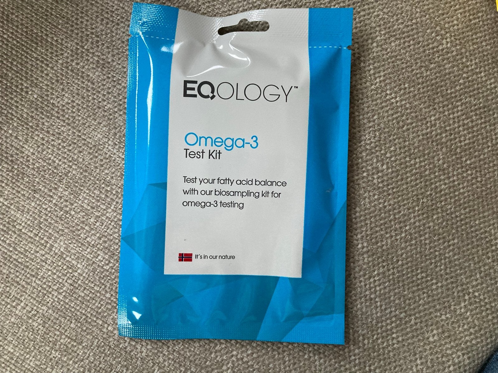 EQOLOGY Omega-3 Test Kit - Vetzuurbalans Test, Ophalen of Verzenden, Nieuw, Overige typen