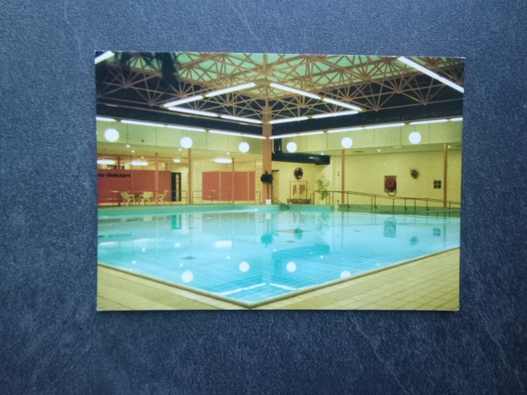 Wapenveld,vak. centrum Groot Stokkert/interieur zwembad 1987, Verzenden, 1980 tot heden, Ongelopen, Noord-Brabant