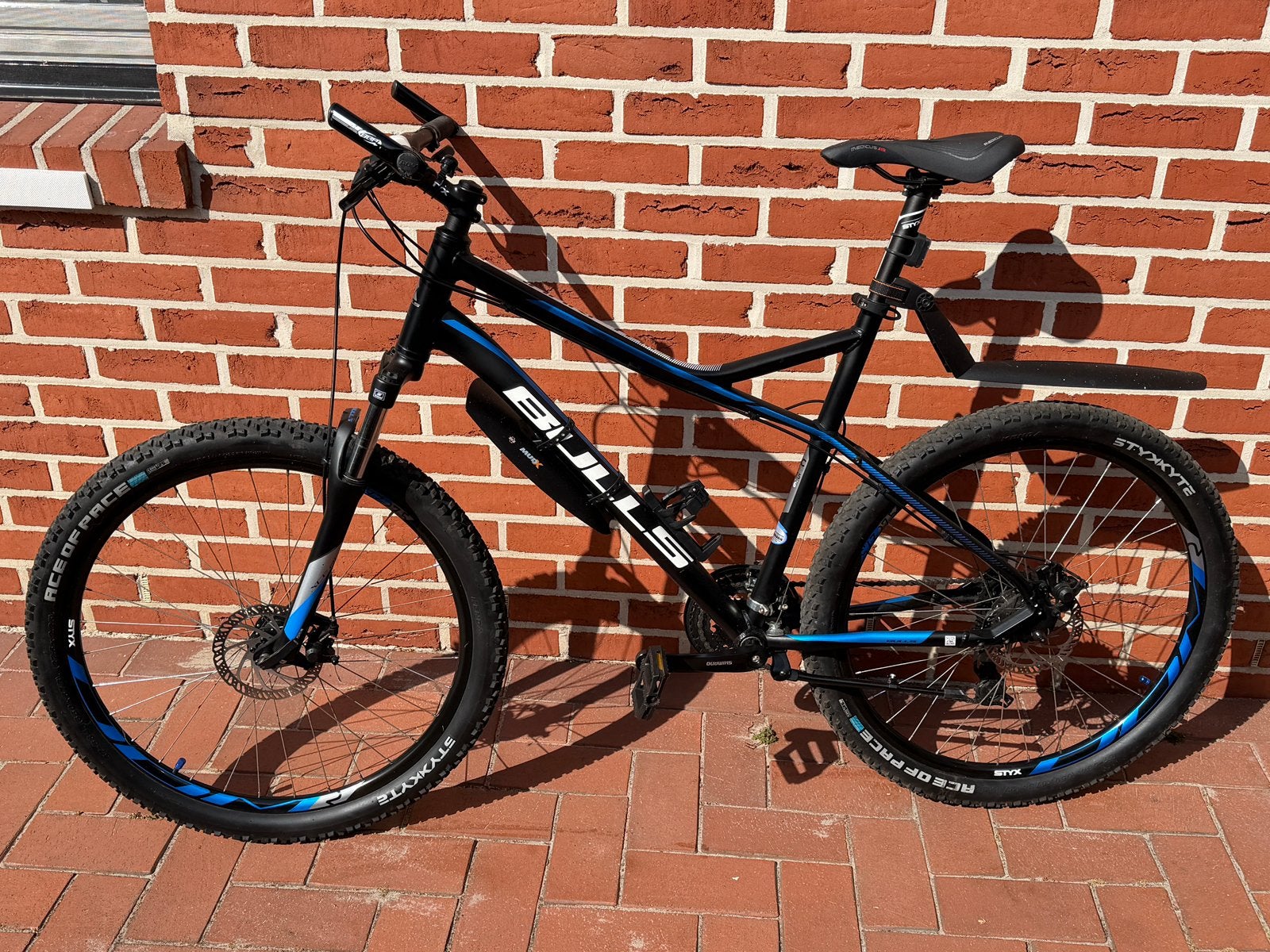 bulls sharptrail 1 disc 27,5, Fietsen en Brommers, Fietsen | Mountainbikes en ATB, Zo goed als nieuw, Schijfrem, 53 tot 57 cm