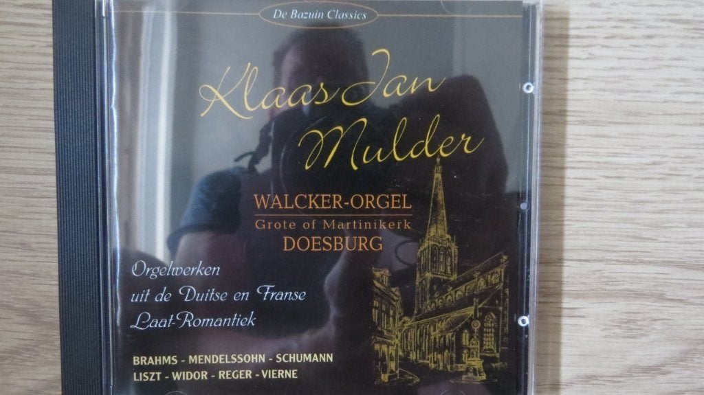 Cd Walcker orgel Martinikerk Doesburg: Klaas Jan Mulder, Ophalen of Verzenden, Classicisme, Zo goed als nieuw, Kamermuziek