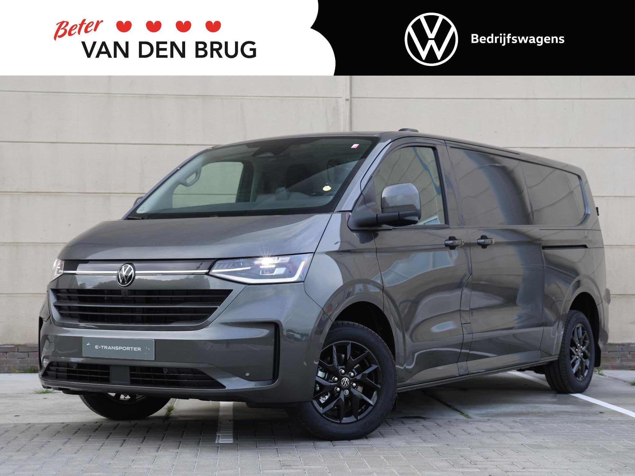 Volkswagen e-Transporter Bulli L2 71 kWh 218PK | Navigatie |, Auto's, Bestelauto's, Automaat, Automatische klimaatregeling, Zwart