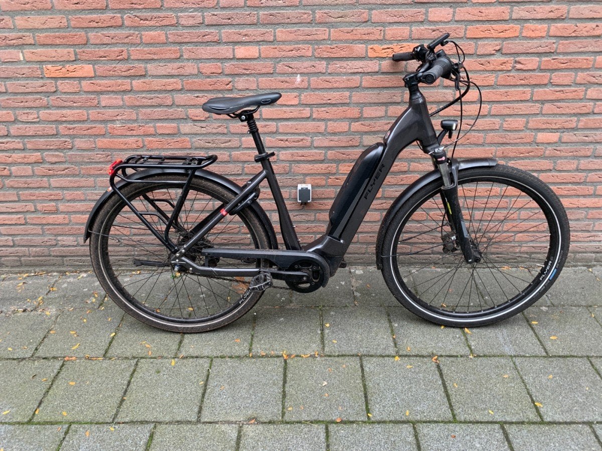Flyer Upstreet5 5.00 Comfort 630Wh Dames Anthracite 51cm, Fietsen en Brommers, Elektrische fietsen, Gebruikt, -, -, 51 tot 55 cm