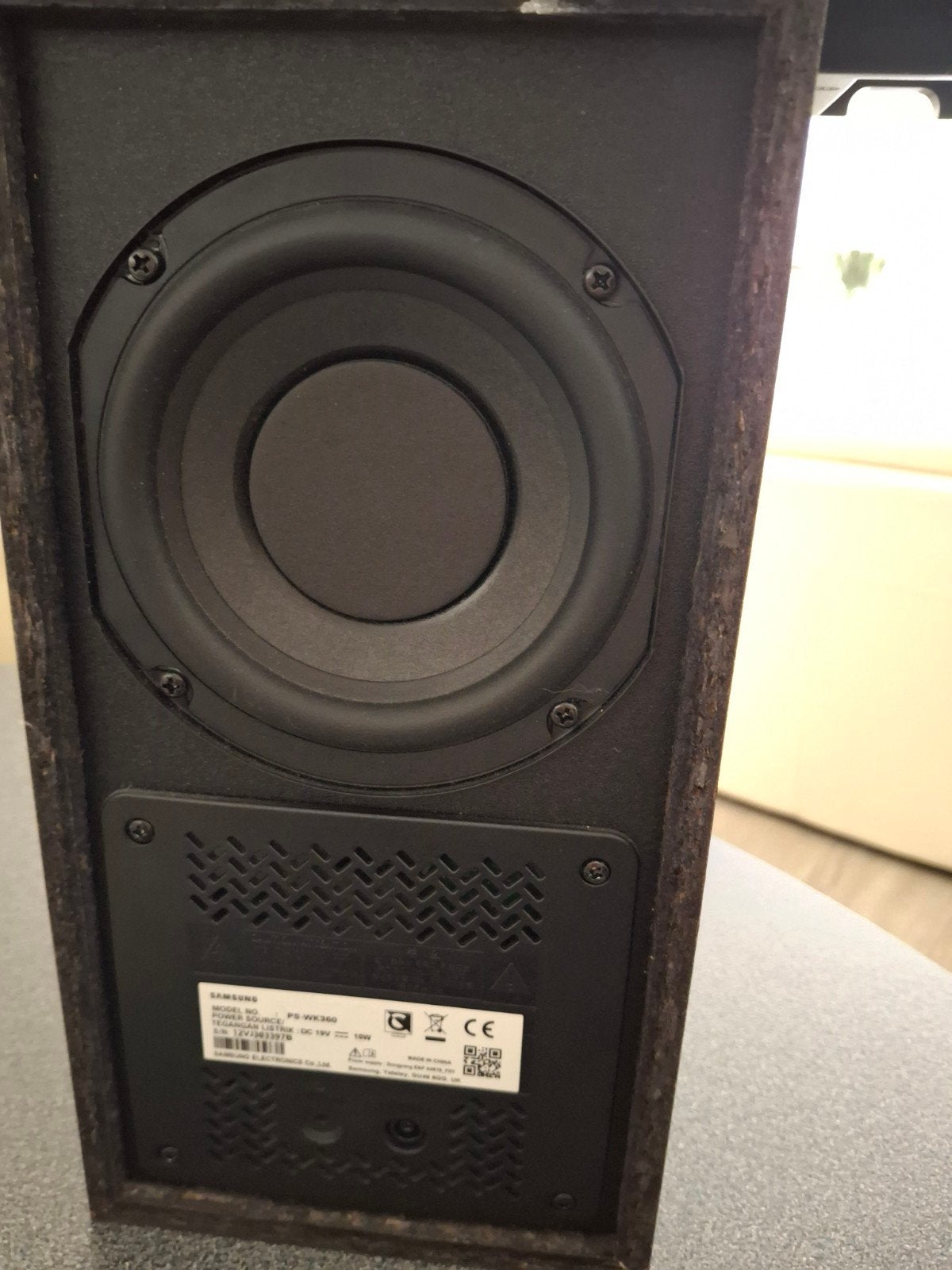 samsung subwoofer, Audio, Tv en Foto, Luidsprekers, Ophalen, Zo goed als nieuw, Subwoofer, Overige merken