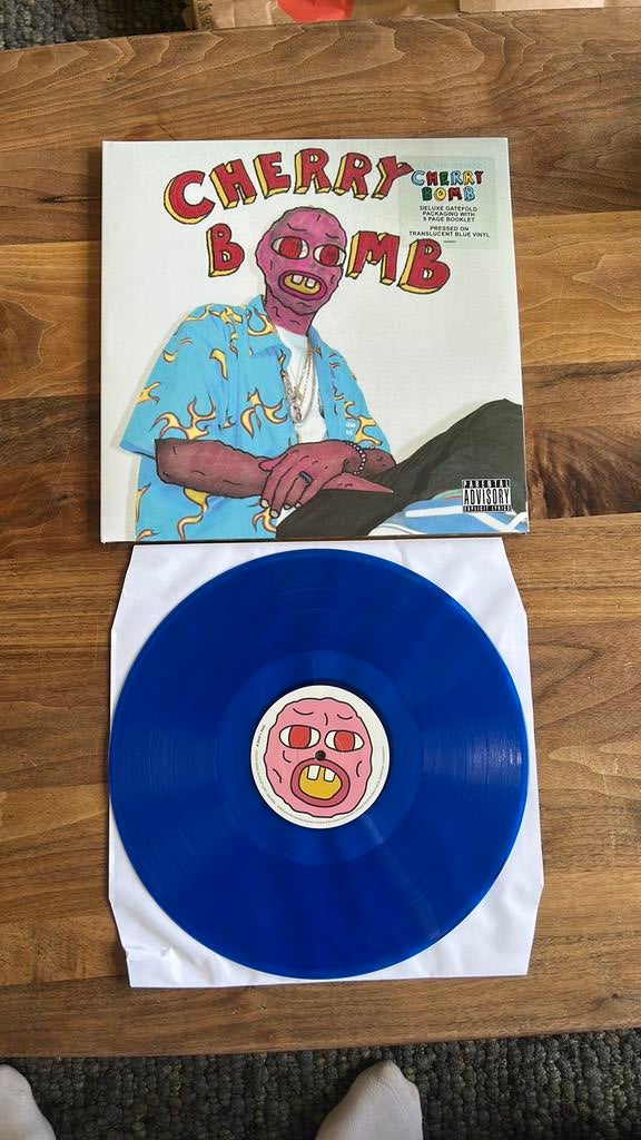 tyler, the creator - cherry bomb (translucent blue vinyl lp), Ophalen of Verzenden, 2000 tot heden, Zo goed als nieuw, 12 inch